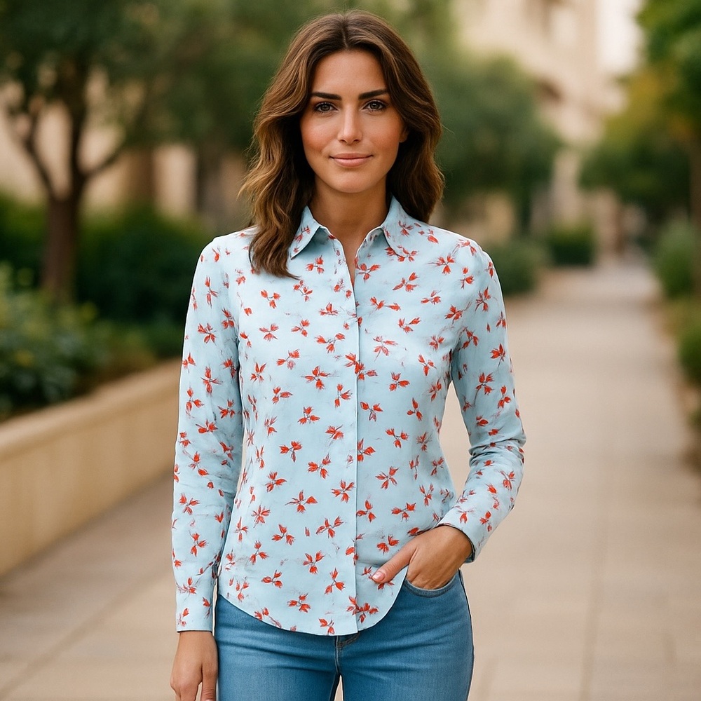 Boden Life is a Bowl Full of Cherries Button-Up Shirt - Picture 8 of 8